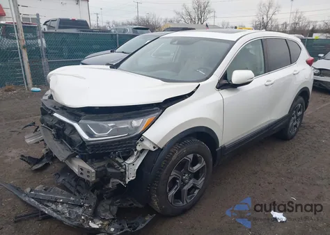 2018 Honda Cr-V Ex-L/Ex-L Navi z USA, uszkodzony, nr VIN 5J6RW2H80JL034946